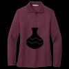Women's Silk Touch Long Sleeve Polo Thumbnail