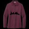 Women's Silk Touch Long Sleeve Polo Thumbnail
