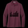 Women's Silk Touch Long Sleeve Polo Thumbnail