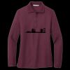 Women's Silk Touch Long Sleeve Polo Thumbnail