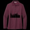 Women's Silk Touch Long Sleeve Polo Thumbnail