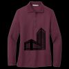 Women's Silk Touch Long Sleeve Polo Thumbnail