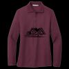 Women's Silk Touch Long Sleeve Polo Thumbnail