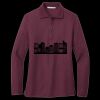 Women's Silk Touch Long Sleeve Polo Thumbnail