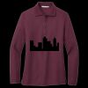 Women's Silk Touch Long Sleeve Polo Thumbnail
