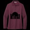 Women's Silk Touch Long Sleeve Polo Thumbnail
