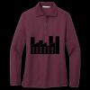 Women's Silk Touch Long Sleeve Polo Thumbnail