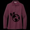 Women's Silk Touch Long Sleeve Polo Thumbnail