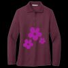 Women's Silk Touch Long Sleeve Polo Thumbnail
