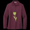 Women's Silk Touch Long Sleeve Polo Thumbnail
