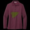 Women's Silk Touch Long Sleeve Polo Thumbnail