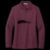 Women's Silk Touch Long Sleeve Polo Thumbnail