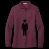 Women's Silk Touch Long Sleeve Polo Thumbnail