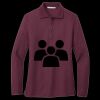 Women's Silk Touch Long Sleeve Polo Thumbnail