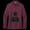 Women's Silk Touch Long Sleeve Polo Thumbnail