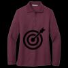 Women's Silk Touch Long Sleeve Polo Thumbnail