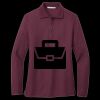 Women's Silk Touch Long Sleeve Polo Thumbnail