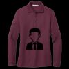 Women's Silk Touch Long Sleeve Polo Thumbnail