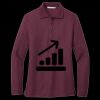 Women's Silk Touch Long Sleeve Polo Thumbnail