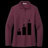 Women's Silk Touch Long Sleeve Polo Thumbnail