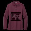 Women's Silk Touch Long Sleeve Polo Thumbnail
