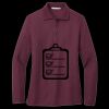Women's Silk Touch Long Sleeve Polo Thumbnail