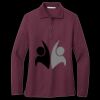 Women's Silk Touch Long Sleeve Polo Thumbnail
