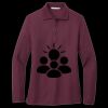 Women's Silk Touch Long Sleeve Polo Thumbnail