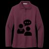 Women's Silk Touch Long Sleeve Polo Thumbnail