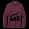 Women's Silk Touch Long Sleeve Polo Thumbnail