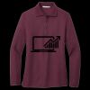 Women's Silk Touch Long Sleeve Polo Thumbnail