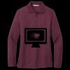Women's Silk Touch Long Sleeve Polo Thumbnail