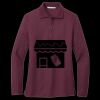 Women's Silk Touch Long Sleeve Polo Thumbnail