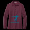 Women's Silk Touch Long Sleeve Polo Thumbnail
