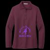 Women's Silk Touch Long Sleeve Polo Thumbnail