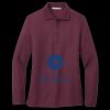 Women's Silk Touch Long Sleeve Polo Thumbnail