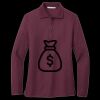 Women's Silk Touch Long Sleeve Polo Miniatura