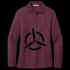 Women's Silk Touch Long Sleeve Polo Miniatura