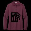 Women's Silk Touch Long Sleeve Polo Miniatura