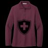 Women's Silk Touch Long Sleeve Polo Miniatura