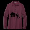 Women's Silk Touch Long Sleeve Polo Miniatura