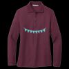 Women's Silk Touch Long Sleeve Polo Miniatura