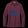 Women's Silk Touch Long Sleeve Polo Miniatura