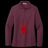 Women's Silk Touch Long Sleeve Polo Miniatura