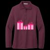 Women's Silk Touch Long Sleeve Polo Miniatura
