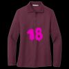 Women's Silk Touch Long Sleeve Polo Miniatura