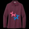 Women's Silk Touch Long Sleeve Polo Miniatura