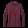 Women's Silk Touch Long Sleeve Polo Miniatura