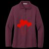 Women's Silk Touch Long Sleeve Polo Miniatura
