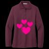 Women's Silk Touch Long Sleeve Polo Miniatura